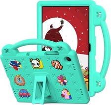 T-Mobile REVVL Tab 2 2025 Tablet Heavy Duty Hard Case Stand Kids Friendly Handle picture