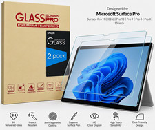 SPARIN Tempered Glass Screen Protector 2-Pack for Surface Pro 11/10/9/8/X 13