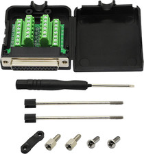 DB25 Female Breakout Board D-SUB Connector to Screw Terminal PCB Kit with picture