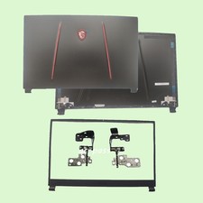 New Black Back Cover Bezel Hinges For MSI Raider GP75 GL75 GE75 MS-17E1 MS-17E3  picture