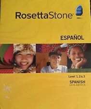 Rosetta Stone Spanish Levels 1 , 2, & 3 Espanol CD-rom - No Headset picture
