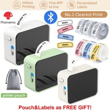 Phomemo Bluetooth Label Maker Portable Wireless Sticker Thermal Label Printer picture