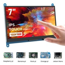 Small 7 inch Touchscreen HDMI Monitor Portable RasPi PC Second Gaming Screen picture