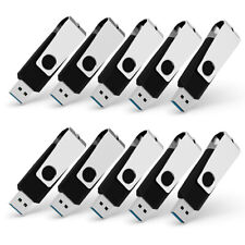 High Speed USB 3.0 64GB 100PCS Metal Swivel Anti-skid Flash Drives For Christmas picture