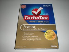 Turbotax 2012 Premier w/ state. Ugly Box. New sealed blemished box. picture