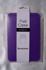 Brookstone Felt Case For iPad Mini Purple NIP picture
