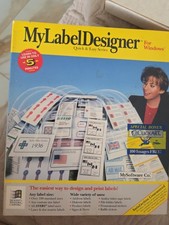 My Label Designer for Windows CD Computer Software 95 PC CD-ROM, All Avery Label picture