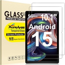 2 Pack 10.1 Inch Tablet Tempered Glass Screen Protector, 9H Hardness, Anti-Scrat picture