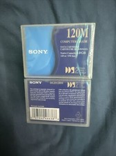 Box of 10 Sony 120M Data Cartridge NC: 4.0 GB 120m/ 394 Feet DDS2 Factory Sealed picture