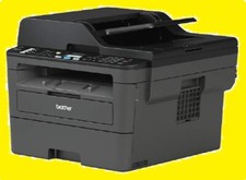 Brother MFC-L2710DW Printer COMPLETE w/NEW Toner & Drum ONLY 822 Pgs FAST SHIP picture