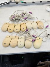 Retro Vintage LOT of 12x OEM Microsoft Wheel Mouse Ps/2 Compatible 1x USB OEM picture