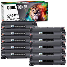 10 Pack For Canon 128 Black Monochrome Toner Cartridge - NEW picture
