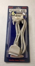 QVS 6FT IEEE 1284 BIDIRECTIONAL HIGH SPEED PARRALLEL CABLE DB25M/CEN36M CC404D06 picture
