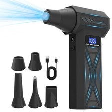 P70 Cordless Compressed Air Duster 110000RPM 4 Gear Turbo Blower LED PC Cleaning picture