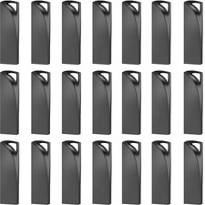 High Speed 50 Pack USB 2.0 16GB Metal Mini Style Flash Drives Memory Stick picture