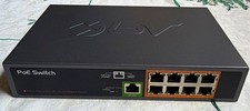 BV-Tech POE-SW801 9-Port 8-Port PoE Unmanaged 150W - great for VOIP picture