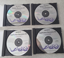 Sony VAIO System & Application Recovery G31.0 CD's #1 & 2- PCG-Z505HE/PCG-Z505HS picture