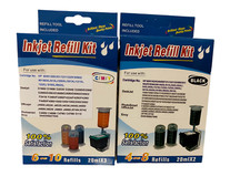 Combo Black & Tri-Color Ink Cartridge Refill Box Kit for HP 62 63 64 65 65XL picture