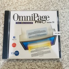 Omni Page Pro Version 7.0 For Mac 1996 Vtg Software Apple NEW NOS picture