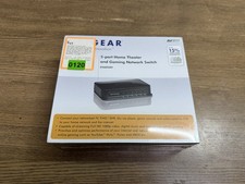 NETGEAR GS605AV 5-Port Home Theater Gaming Network Switch Ethernet New Sealed picture