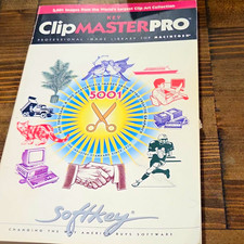 SoftKey KEY ClipMASTER PRO 5001 Clip Art CD-ROM for Mac 5,001 Images picture