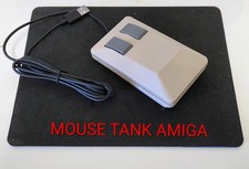 COMMODORE AMIGA TANK STYLE 1351 USB HID OPTICAL MOUSE, C64 ULTIMATE. picture