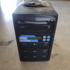 LG Pro Duplicator 1 TO 3 CD DVD Burner Duplication Tower - Tested Working picture
