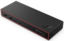 Lenovo ThinkPad Thunderbolt 4 Smart Dock Gen 2 7500 Black Docking Station picture
