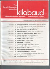 Kilobaud Computer Hobbyist Magazine Issue 24 December 1978 picture