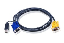 Aten KVM Cable 1.8m with 3 in 1 SPHD to VGA & USB picture