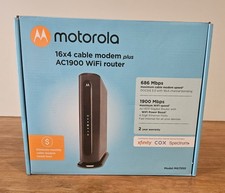 Motorola MG7550 16x4 Cable Modem AC1900 Wi-Fi Router Combo Xfinity Spectrum Cox picture