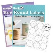 Lot Koala Printable Round Label 2.5