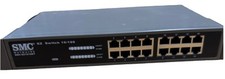 EZNET-16SW-IBM SMC EZ1016DT 10/100Mbps 16-Port Network Switch W/ Ear Bracket picture