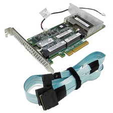 HP Smart Array P440 12Gb SAS RAID Controller 4GB FBWC 749797-001 + SAS Cable picture