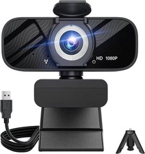 HD Pro PC Webcam, Full HD 1080p/30fps Video, Clear Audio, 120° FOV, Light Correc picture