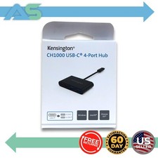 Kensington Portable CH1000 USB-C 4-Port Hub for Laptops & Devices [K39124WW] picture