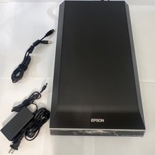 Epson Perfection V550 Photo Color Scanner w/ Power Adapter & USB Cable Tested picture