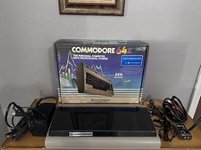 Refurbished Commodore 64 Original Box With Power Supply Key Cover And Cords VG picture