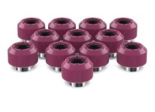 PrimoChill 1/2in. Rigid RevolverSX Series Fitting - 12 pack - Magenta picture