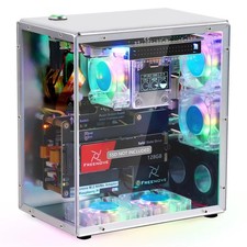 Freenove Raspberry Pi 5 Case Kit Pro, M.2 NVMe SSD Slots, RGB Fans, OLED picture