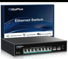 GiGaPlus GP-S25-0802P 8-Port 2.5G PoE Switch with 2x 10G picture