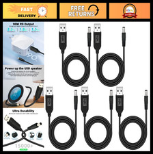 5PCS USB Power Supply Adapter Cable 5V to 9V, DC 5.5x2.1mm Step Up Converter - 0 picture
