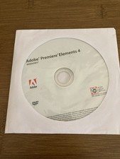 Adobe Premiere Elements 4 Software CD Windows Tested Legacy Install Disc w/ Code picture