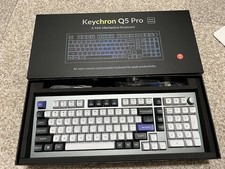 Keychron Q5 Pro Gray Mechanical Keyboard K Pro Banana Switches picture