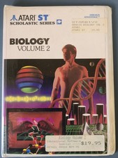Biology Vol 2 Atari ST Scholastic Series Arrakis (1987) NEW SEALED  picture