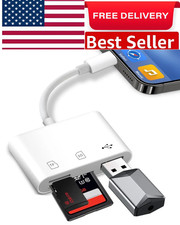 Apple Mfi Certified Lightning to SD Card Camera Reader for Iphone Ipad, Memory picture