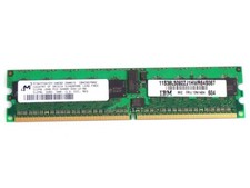 512MB IBM 13N1424 MT9HTF6472Y-40EB2 DDR2-400Mhz PC2-3200R ECC Registered RDIMM picture