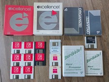 Vintage AMIGA Micro-Systems Software MSS Lot - Excellence, Organize, Scribble picture