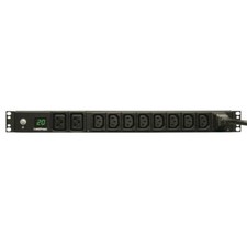 Tripp Lite - PDUMH20HV - PDU Metered 200-240V 20A 8 C13; 2 C19 Outlet L6-20P 1U  picture