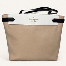 Kate Spade Staci Colorblock Laptop Tote Saffiano Leather WKRU7098 picture